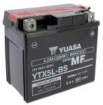 batteria YTX5L-BS  misura 114 x 71 x 106 mm - Yamaha Wrf 250 2003-2007