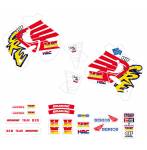  1994 team replica Honda stickers kit - Honda Cr 125 1993-1994 - Honda Cr 250 1992-1994