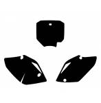  stickers number plate color black - Honda Crf r 150 2007-2024