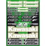 fogli adesivi fustellati  - Kawasaki Kx Tutte le cilindrate - Kawasaki Kxf Tutte le cilindrate