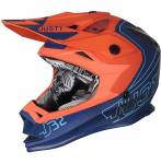 casco bimbo  J32 Vertigo colore blu/arancio fluo