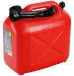  plastic 10 liters gasoline tank color red