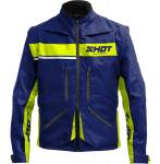  enduro Assault 2.0 jacket color blue/yellow fluo
