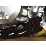 sottomotore in plastica Xtrem 6mm  colore nero - Yamaha Yz 250 2005-2022