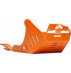  linkage guard plastic skid plates 8mm color orange - Ktm Enduro R 690 2009-2023