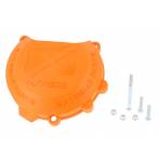 protezione carter frizione in plastica  colore arancio - Ktm Exc 250 2017-2023 - Ktm Exc 300 2017-2023 - Ktm Sx 250 2017-2022