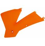 convogliatori radiatore  colore arancio - Ktm Exc f 400 2004