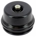 K-Tech  shock bladder caps increased color black size 54x22 mm