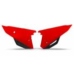 tabelle laterali portanumero  colore rosso - Honda Crf rx 450 2021-2024