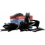  plastic kit color black - Honda Crf r 450 2009-2010