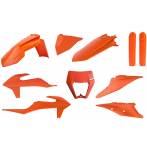 kit plastiche  colore arancio - Ktm Exc 250 2020-2023