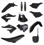  restyling plastic kit color black - Yamaha Yz 125 2002-2021 - Yamaha Yz 250 2002-2021