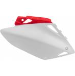  side panels color white / red - Honda Crf r 450 2007-2008