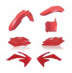 kit plastiche  colore rosso - Honda Crf r 250 2010 - Honda Crf r 450 2009-2010