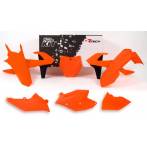  plastic kit color orange fluo - Ktm Sxf 350 2016-2018