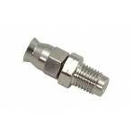  M10x1 mm straight male adapter fitting material steel
