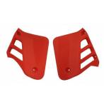  radiator covers color red - Honda Cr 125 1985-1988